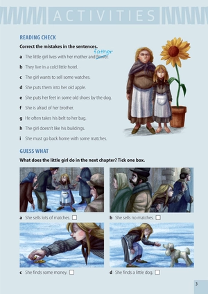 dominoes, new edition quick starter: the little match girl