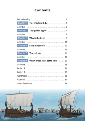 dominoes, new edition quick starter: troy