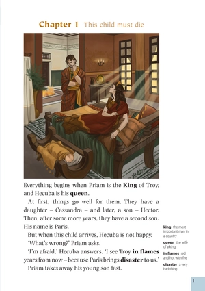 dominoes, new edition quick starter: troy