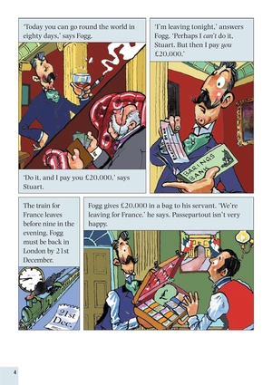 dominoes starter around the world in eighty days