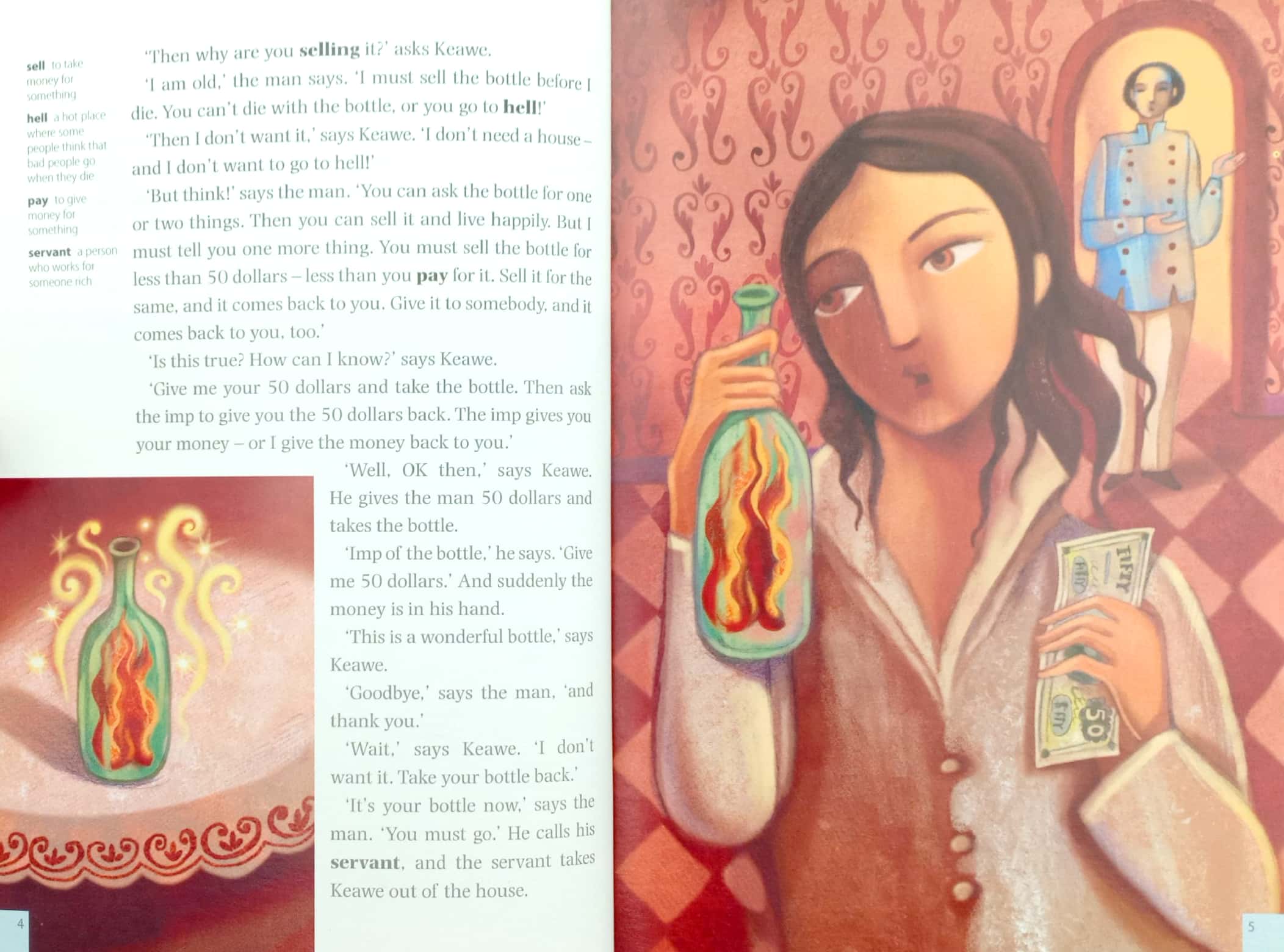 dominoes: starter: the bottle imp : starter - mystery & horror