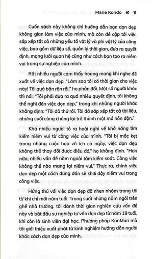 dọn dẹp công việc, gọn gàng tâm trí