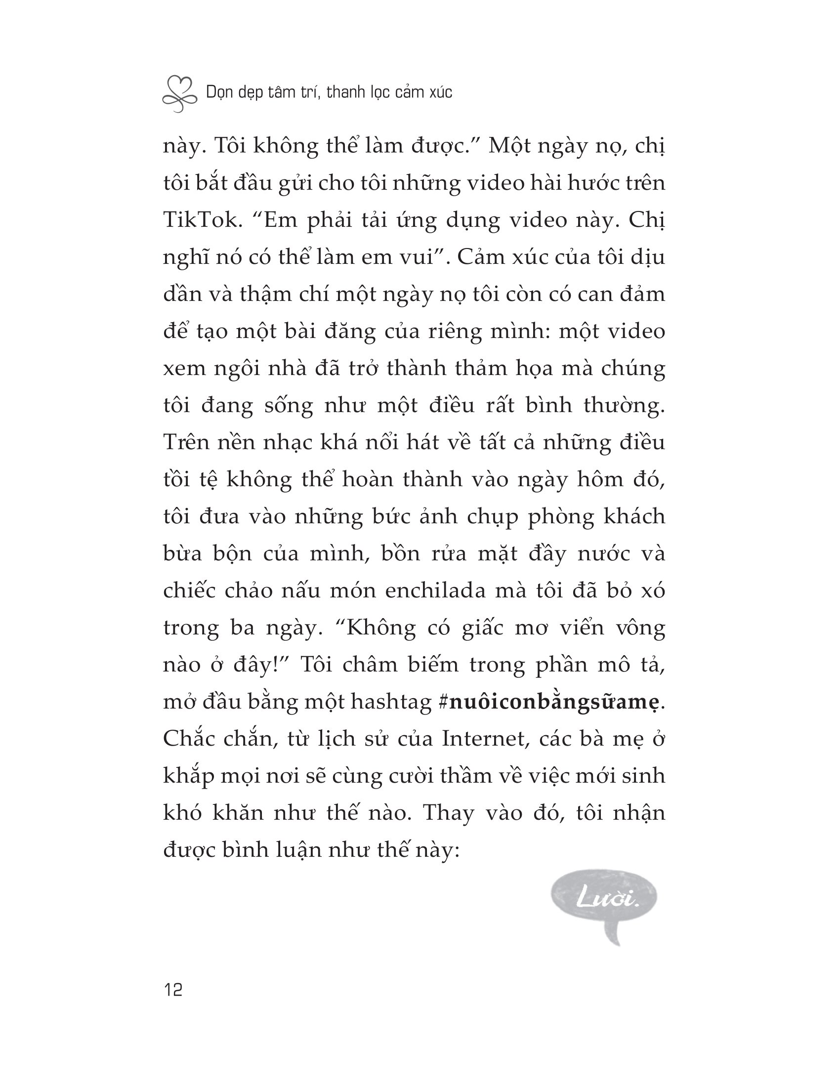 dọn dẹp tâm trí - thanh lọc cảm xúc