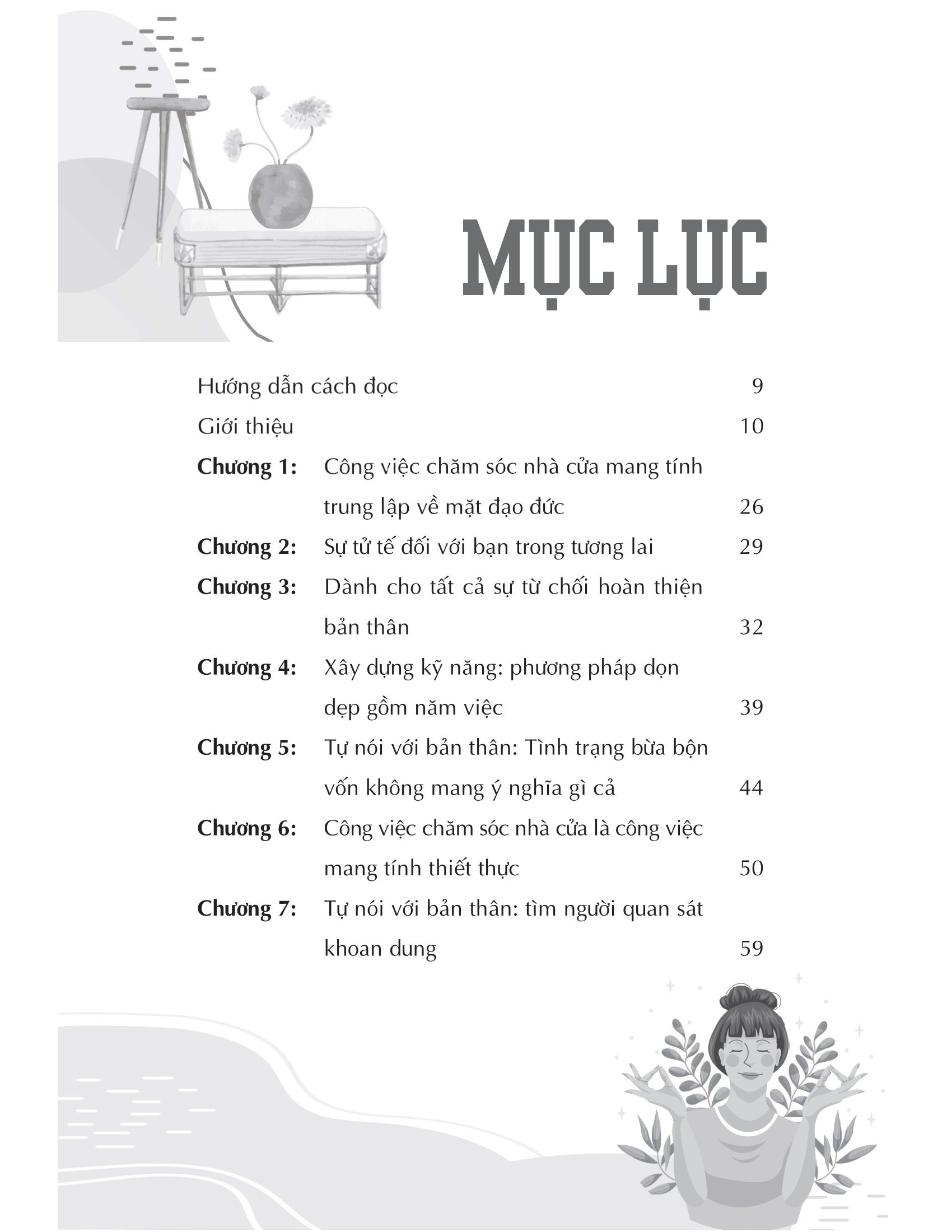 dọn dẹp tâm trí - thanh lọc cảm xúc