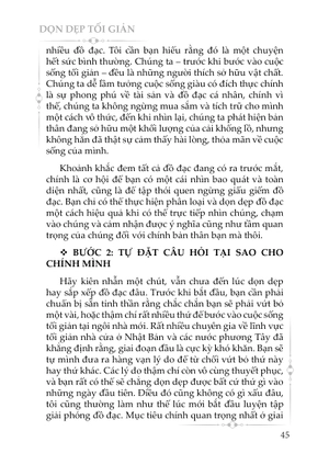 dọn dẹp tối giản - phép màu mang bạn và người thân quay trở về