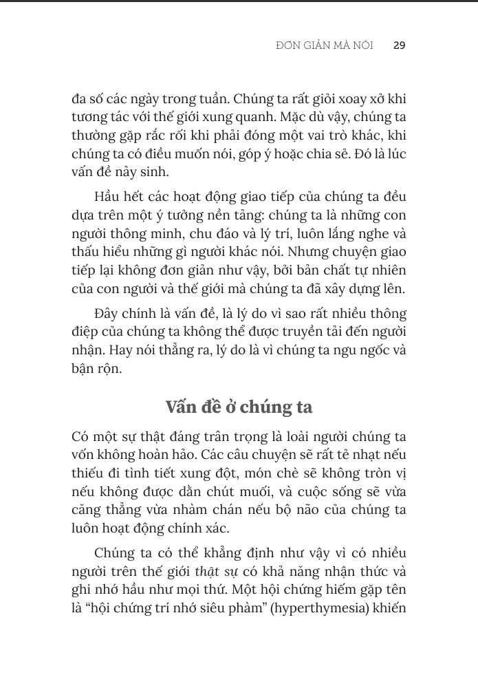 đơn giản mà nói - simply put - thuật thiết kế và truyền tải thông điệp đúng trọng tâm