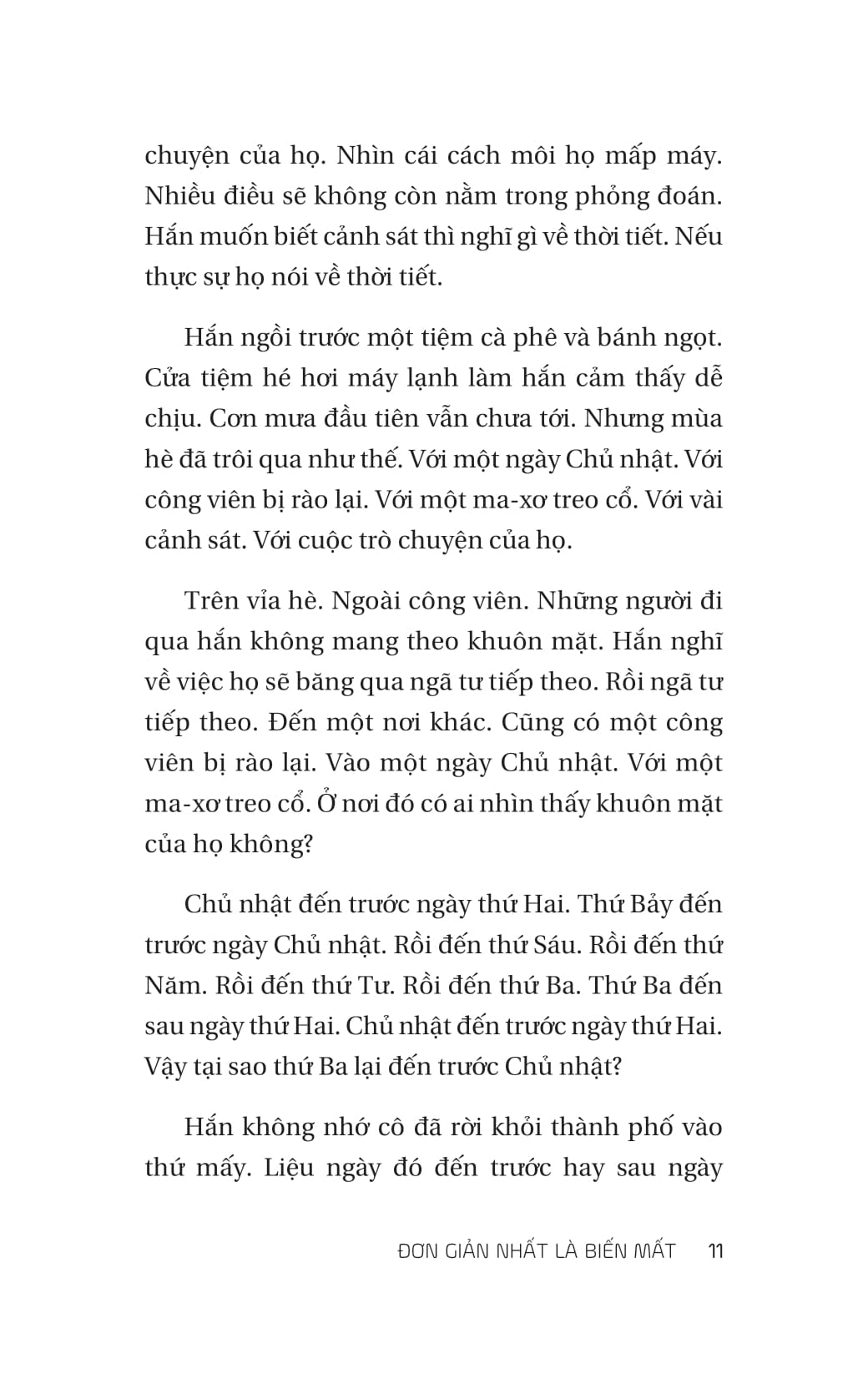 Don Gian Nhat La Bien Mat