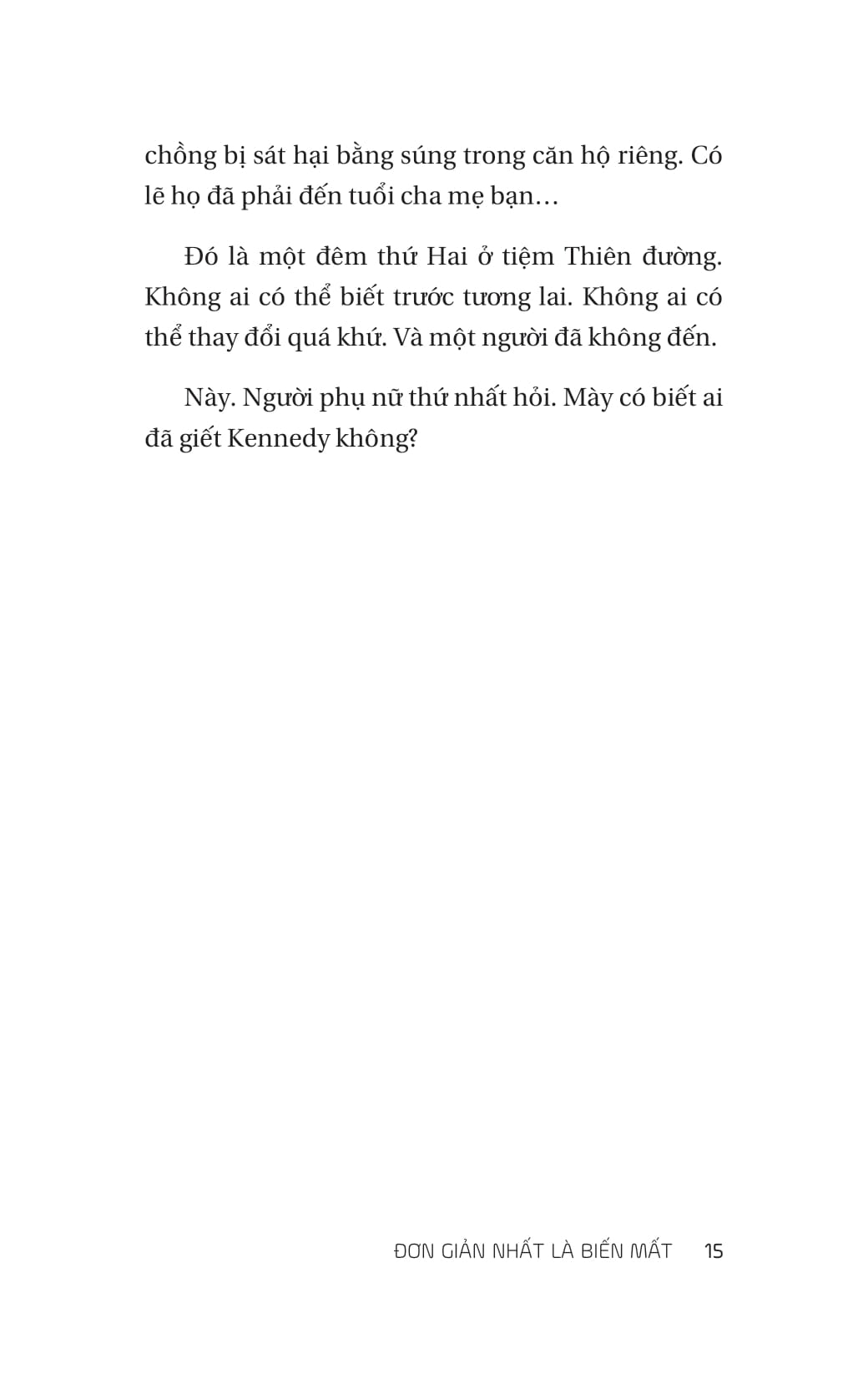 Don Gian Nhat La Bien Mat