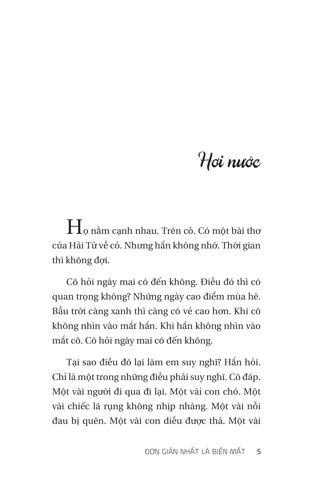 Don Gian Nhat La Bien Mat