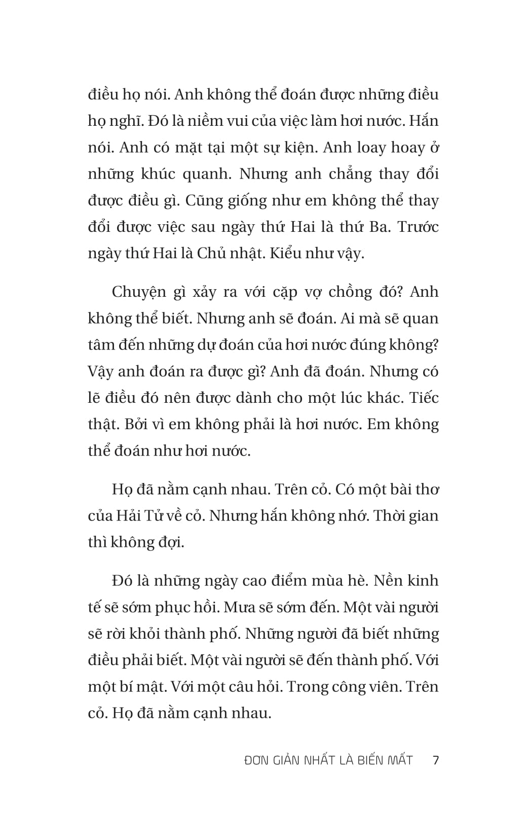 Don Gian Nhat La Bien Mat