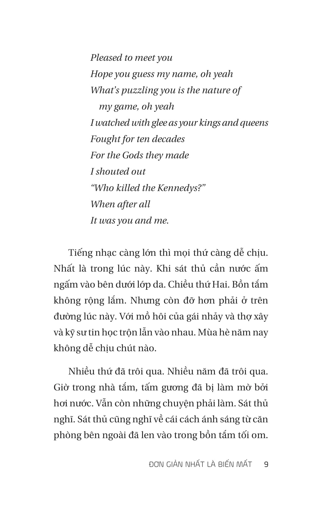 Don Gian Nhat La Bien Mat