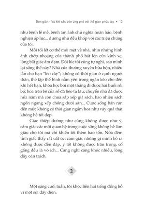 đơn giản - vũ khí sắc bén ứng phó với thế gian phức tạp