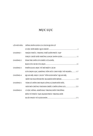 đơn giản - vũ khí sắc bén ứng phó với thế gian phức tạp