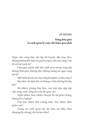 đơn giản - vũ khí sắc bén ứng phó với thế gian phức tạp