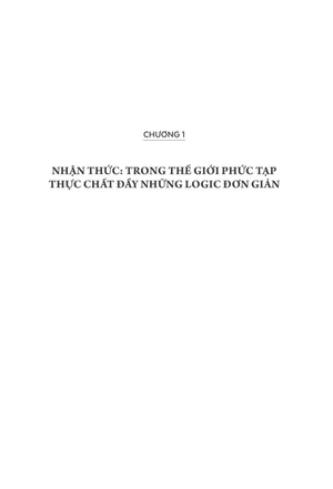 đơn giản - vũ khí sắc bén ứng phó với thế gian phức tạp