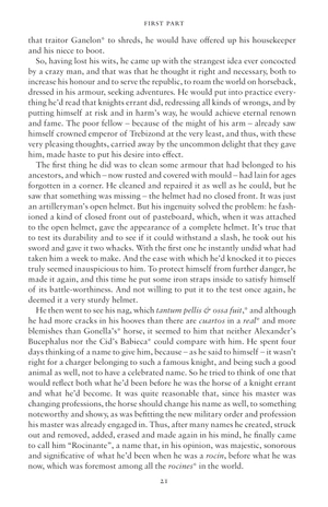 don quixote (alma classics evergreens)