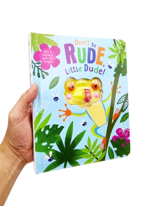 don't be rude, little dude!