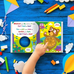 don't feed the bear! (push pop bubble books)
