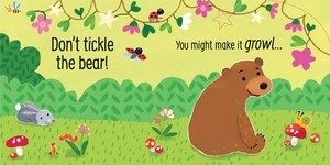don't tickle the bear! (usborne touchy-feely sounds)