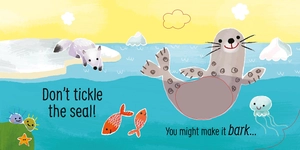 don't tickle the polar bear! (usborne touchy-feely sounds)