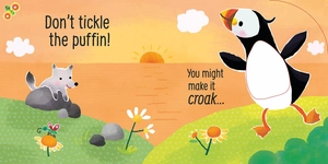 don't tickle the polar bear! (usborne touchy-feely sounds)