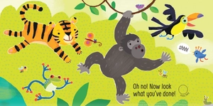don't tickle the tiger (usborne touchy-feely sounds)