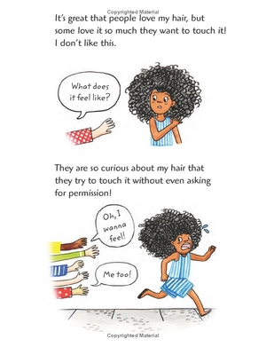 don't touch my hair!