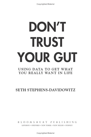 don't trust your gut
