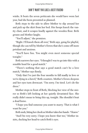 don't want you like a best friend