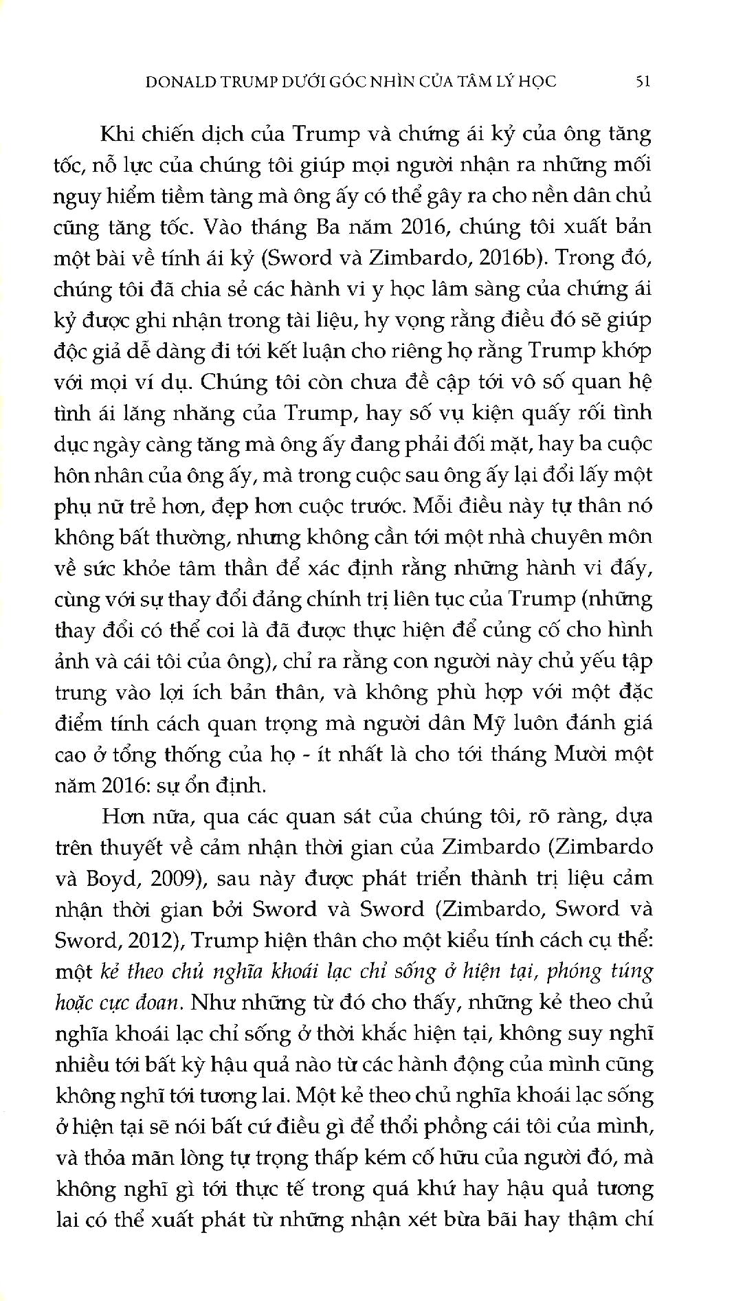 donald trump dưới góc nhìn của tâm lý học