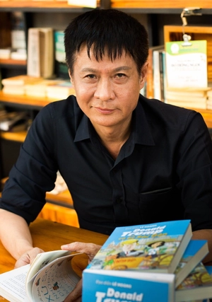 donald trump và cô bé sài gòn