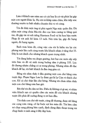 donald trump và cô bé sài gòn