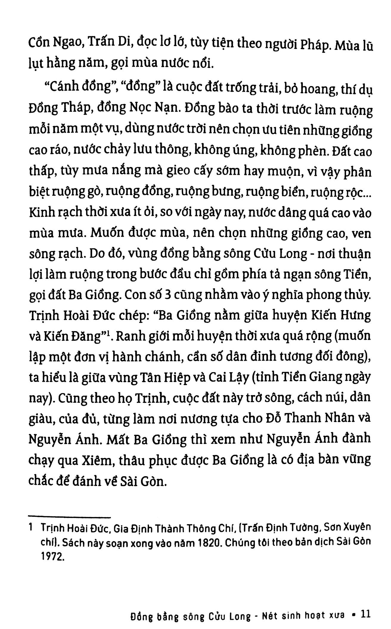đồng bằng sông cửu long - nét sinh hoạt xưa, văn minh miệt vườn