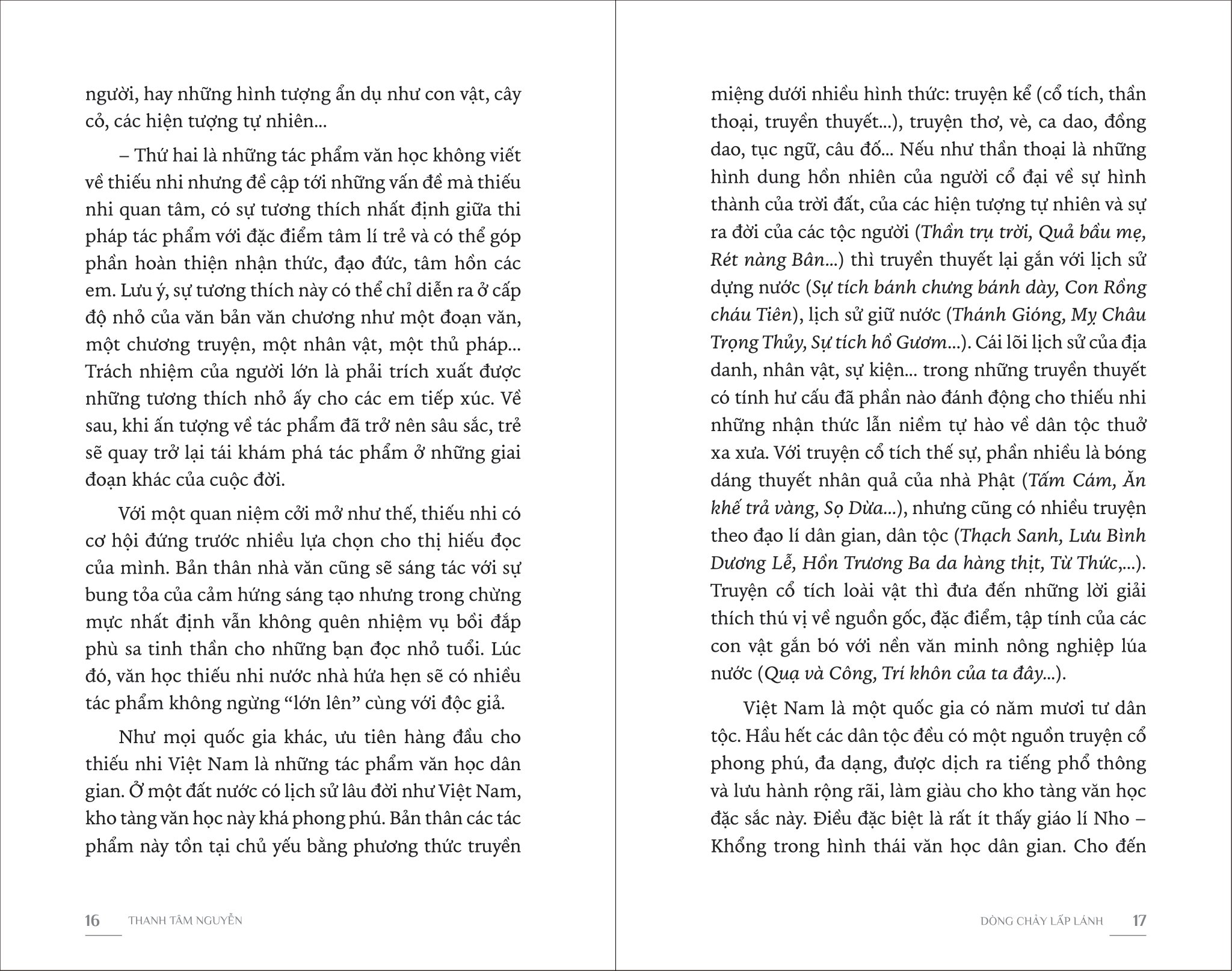 dòng chảy lấp lánh