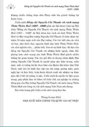 đồng chí nguyễn chí thanh với cách mạng thừa thiên huế (1937 - 1949)