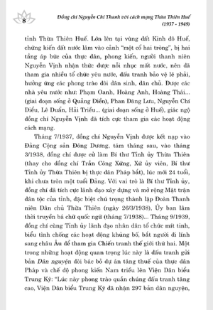 đồng chí nguyễn chí thanh với cách mạng thừa thiên huế (1937 - 1949)