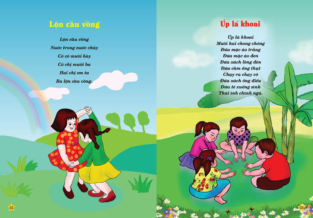 đồng dao cho bé - các trò chơi dân gian