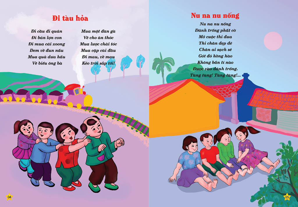 đồng dao cho bé - các trò chơi dân gian