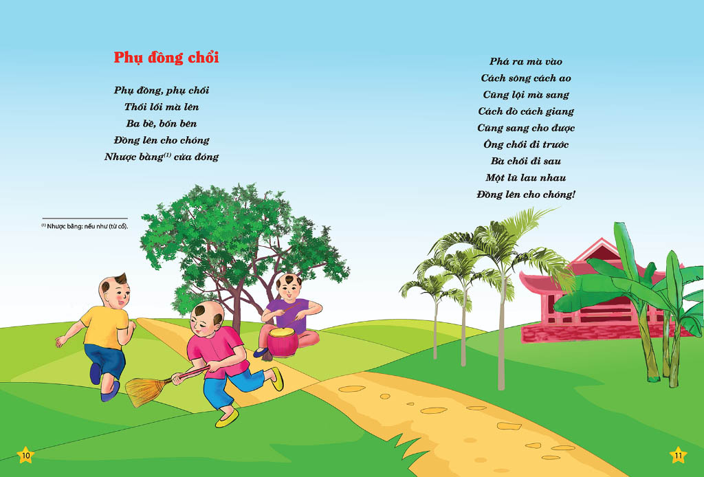 đồng dao cho bé - các trò chơi dân gian