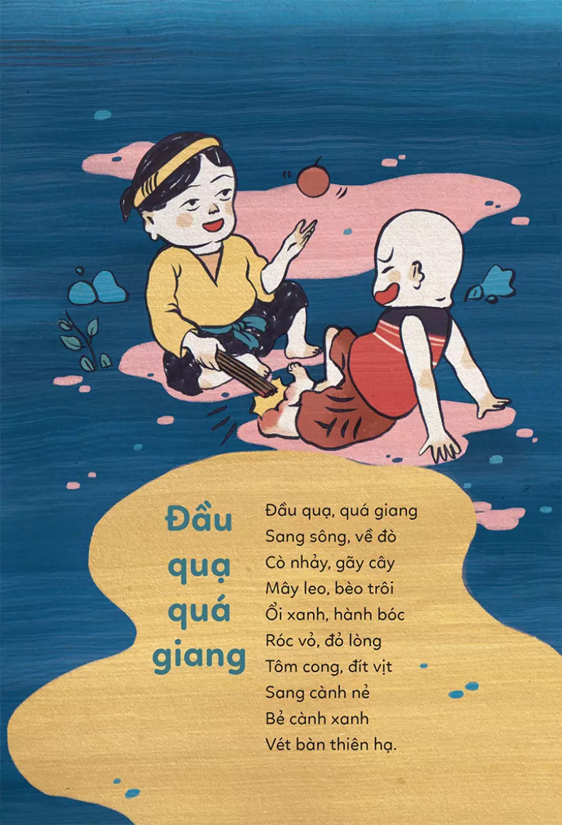 đồng dao cho bé - chi chi chành chành - trò chơi dân dã (tái bản 2021)