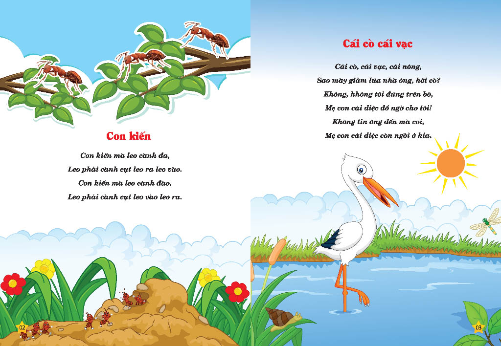 đồng dao cho bé - động vật đáng yêu