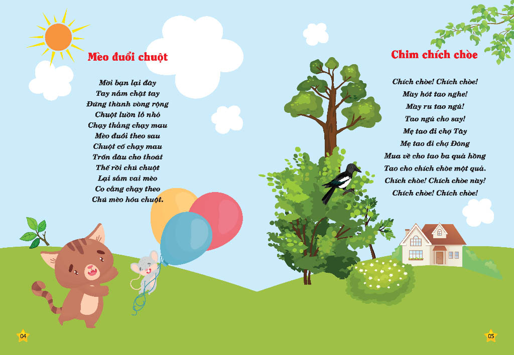 đồng dao cho bé - động vật đáng yêu