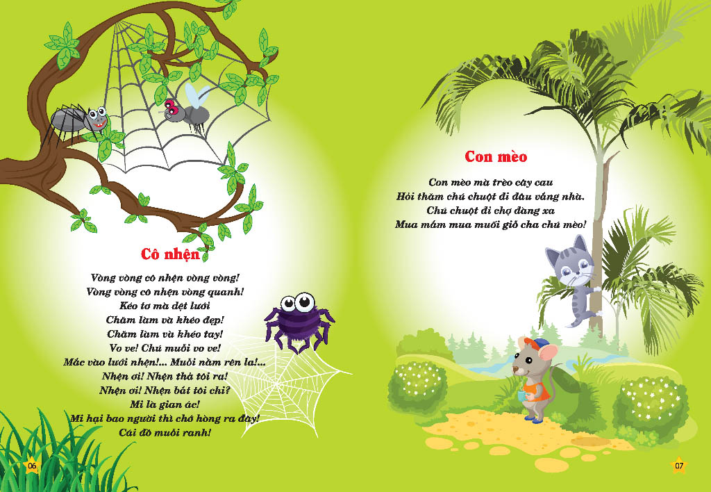 đồng dao cho bé - động vật đáng yêu