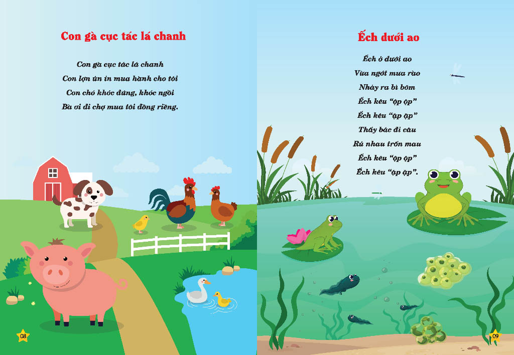 đồng dao cho bé - động vật đáng yêu