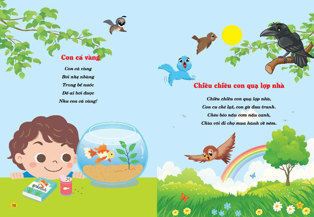 đồng dao cho bé - động vật đáng yêu