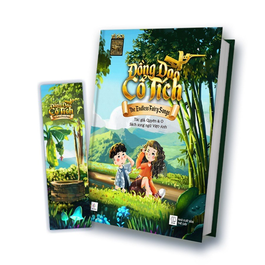 đồng dao cổ tích - sách song ngữ việt-anh - bìa cứng