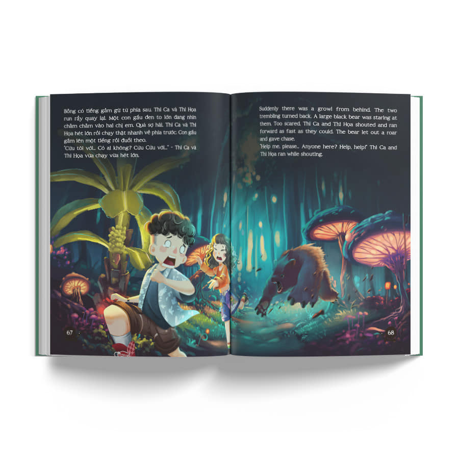 đồng dao cổ tích - sách song ngữ việt-anh - bìa cứng