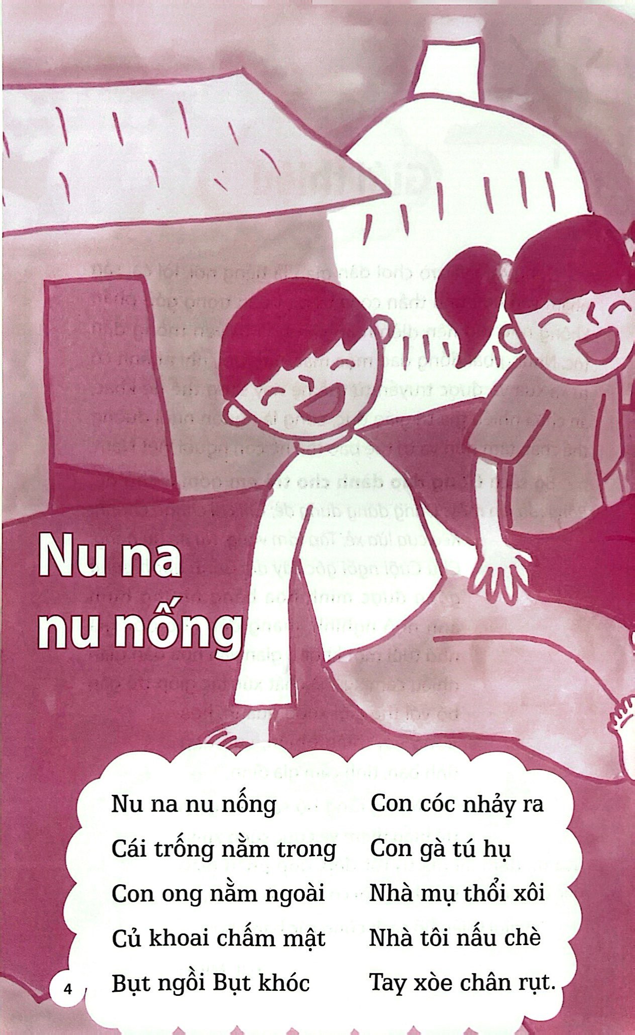 đồng dao dành cho trẻ em - nu na nu nống