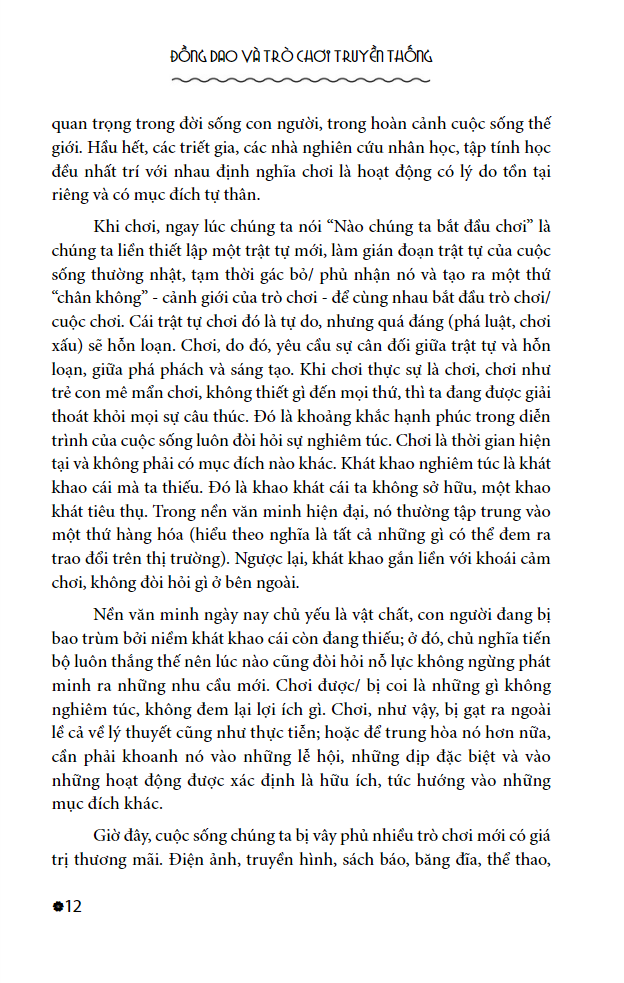 đồng dao và trò chơi truyền thống