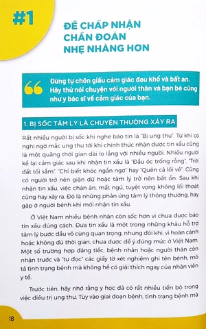 đồng hành cùng bệnh nhân ung thư: cẩm nang cho bệnh nhân và người thân